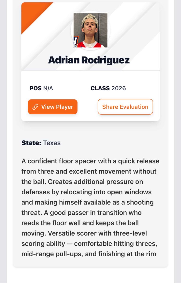 Adrian Rodriguez (@adrian_rdrgz) on Twitter photo Proud to be named a Top Performer from last weekends showcase <a href="/PHCircuit/">Prep Hoops Circuit ๐</a> Bash in the Desert while also receiving a write up about my game. Blessed for the opportunities and the future. <a href="/ElDoHoops/">El Dorado Boys Basketball</a> <a href="/MatrixElPaso/">Matrix El Paso 915</a> <a href="/CoachAvalosEDHS/">Justin Avalos</a> Proud to be named a Top Performer from last weekends showcase <a href="/PHCircuit/">Prep Hoops Circuit ๐</a> Bash in the Desert while also receiving a write up about my game. Blessed for the opportunities and the future. <a href="/ElDoHoops/">El Dorado Boys Basketball</a> <a href="/MatrixElPaso/">Matrix El Paso 915</a> <a href="/CoachAvalosEDHS/">Justin Avalos</a>