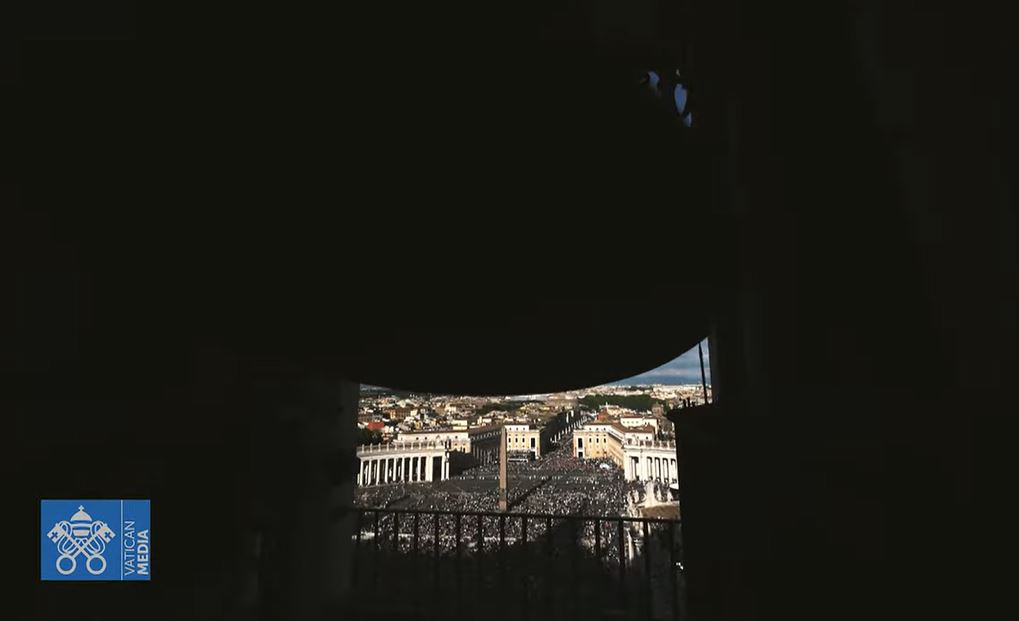 White smoke. The crowd cheers. The bells of St. Peter's Basilica peal will joy.