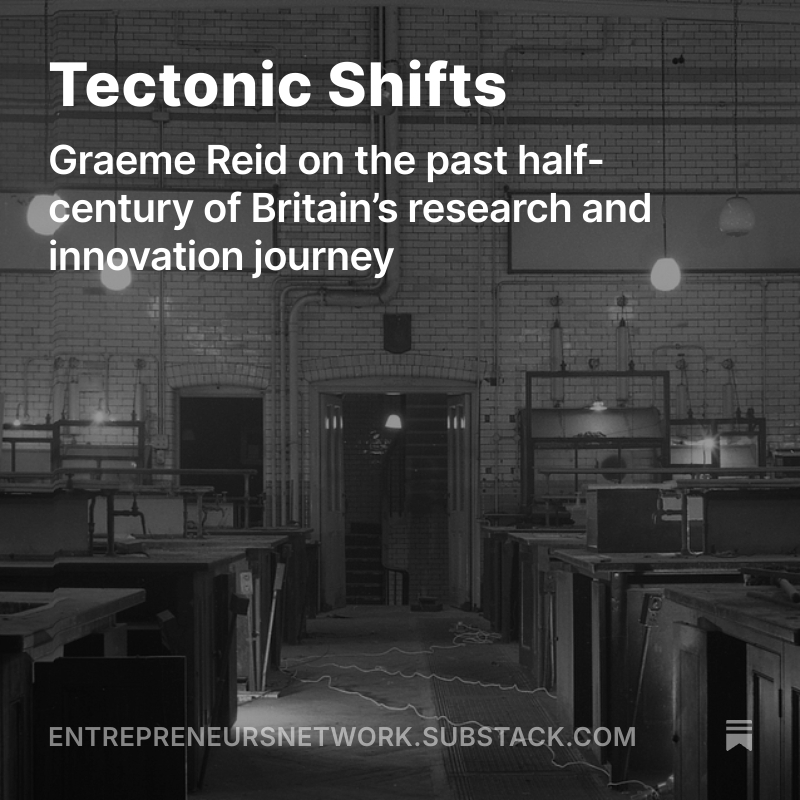 Anastasia Bektimirova (@anastasiabekt) on Twitter photo Since the 1980s, academia-industry-government relations have shifted like tectonic plates – converging and drifting apart.
Yet they often grind against familiar challenges that we excel at diagnosing but struggle to solve.
I asked <a href="/GraemeTR/">Graeme Reid</a>, who's advised governments for Since the 1980s, academia-industry-government relations have shifted like tectonic plates – converging and drifting apart.
Yet they often grind against familiar challenges that we excel at diagnosing but struggle to solve.
I asked <a href="/GraemeTR/">Graeme Reid</a>, who's advised governments for