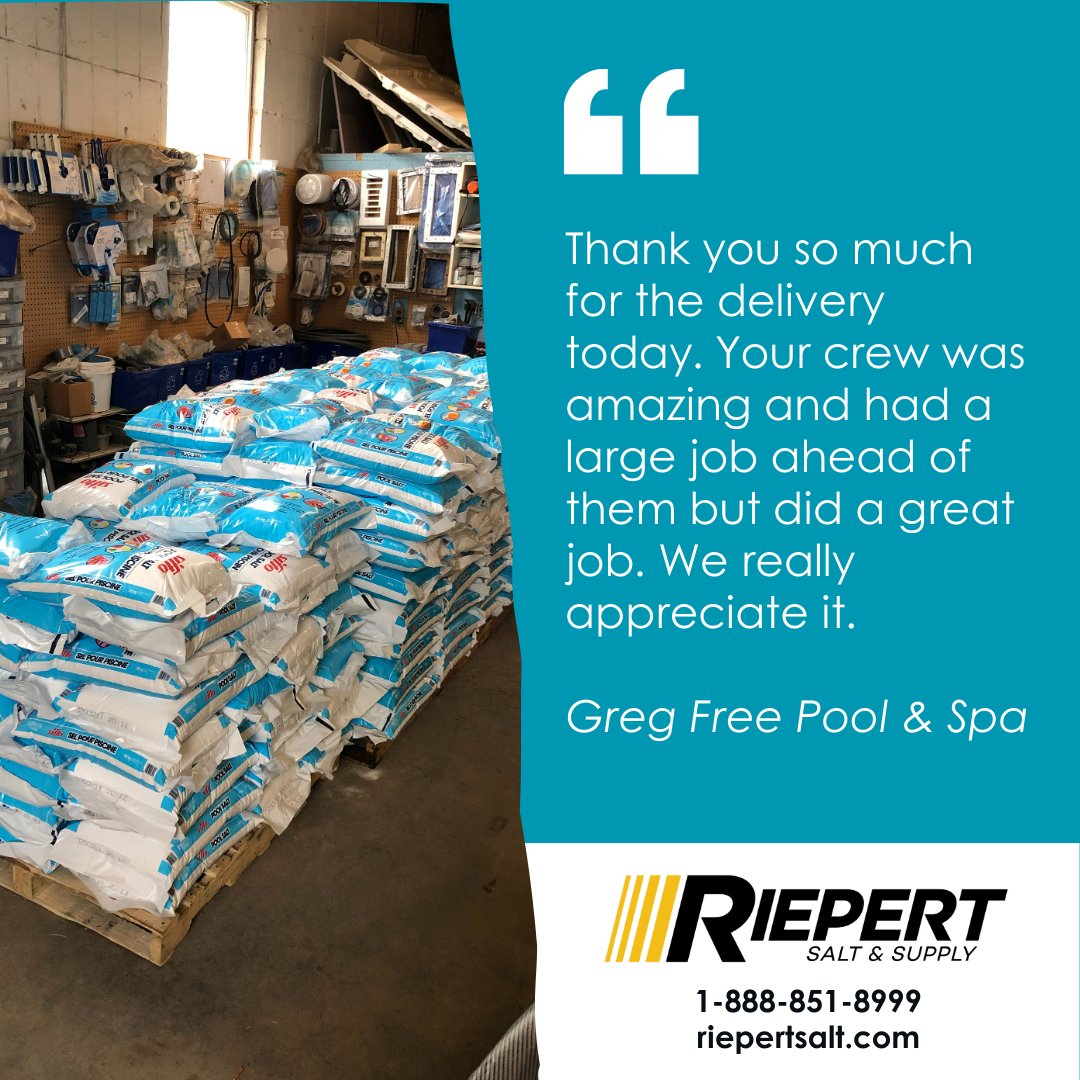 Thank you @gregfreepoolandspa! We appreciate your feedback and look forward to working with you again.
#poolsalt #poolparty #PoolSeason #summerisalmosthere