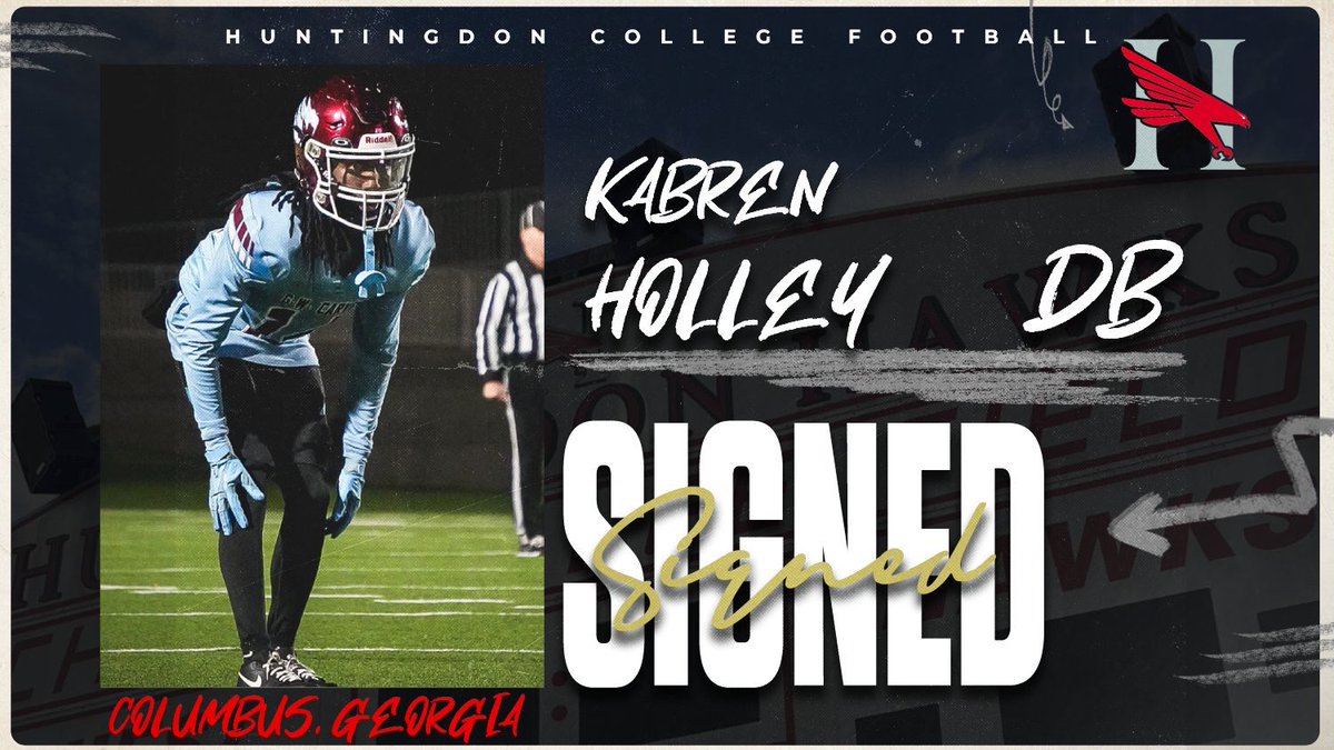 Welcome to the nest, Kabren Holley! 

DB from Columbus, GA! #WHOOP