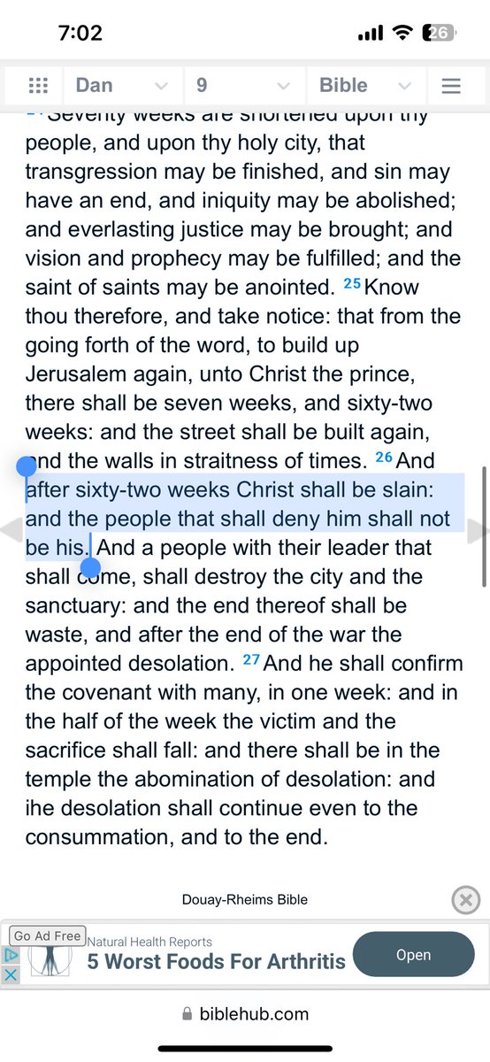 God dis owned the Jews a long time ago