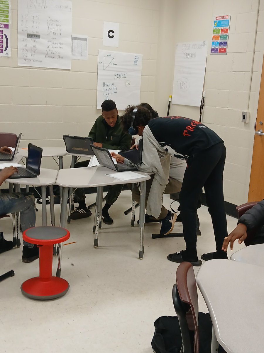 You name it...they are doing it in Mr. Johnson's 8th grade math class. Students are resilient problem solvers who are putting first things first as they synergize to show effective communication skills learning about volume in small groups <a href="/AGHoulihan/">Andrew G. Houlihan</a> <a href="/drjayjones/">Jay Jones</a> <a href="/HSAMonroeMiddle/">HSA at Monroe Middle School</a>