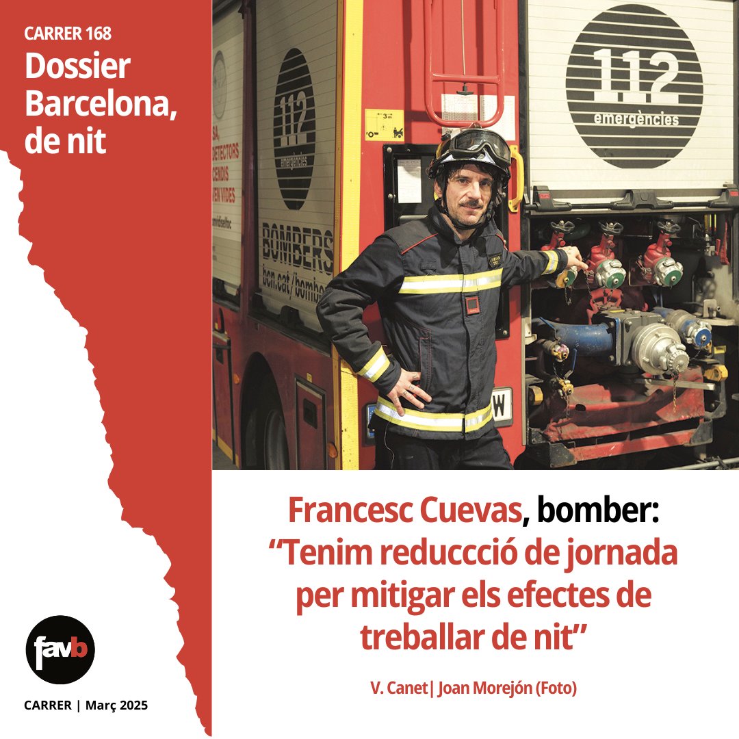 laveudelcarrer's tweet image. 🔴 CARRER 168 | Com és treballar mentre la ciutat dorm?
🗣️ Amb motiu del dossier 'Barcelona de nit' hem entrevistat tres treballadores perquè ens ho expliquin
🔗 carrer.cat/articles/dossi…
✍️ V. Canet
📸 Joan Morejón