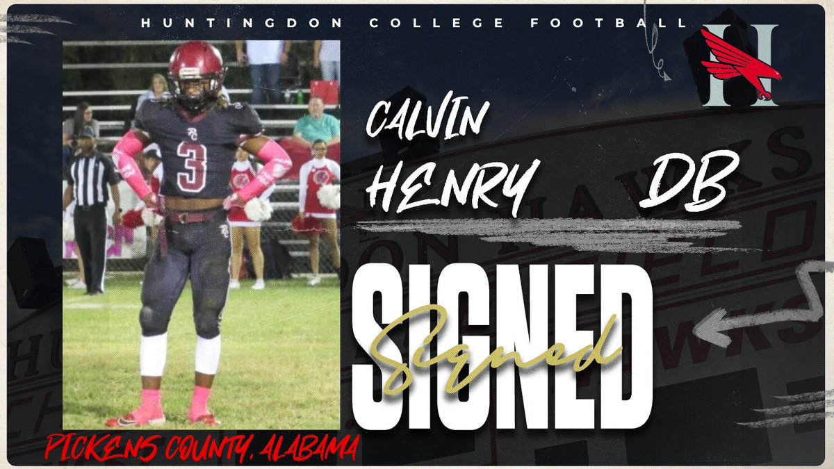 Welcome to the nest, Calvin Henry! 

DB from Pickens County, AL! #WHOOP