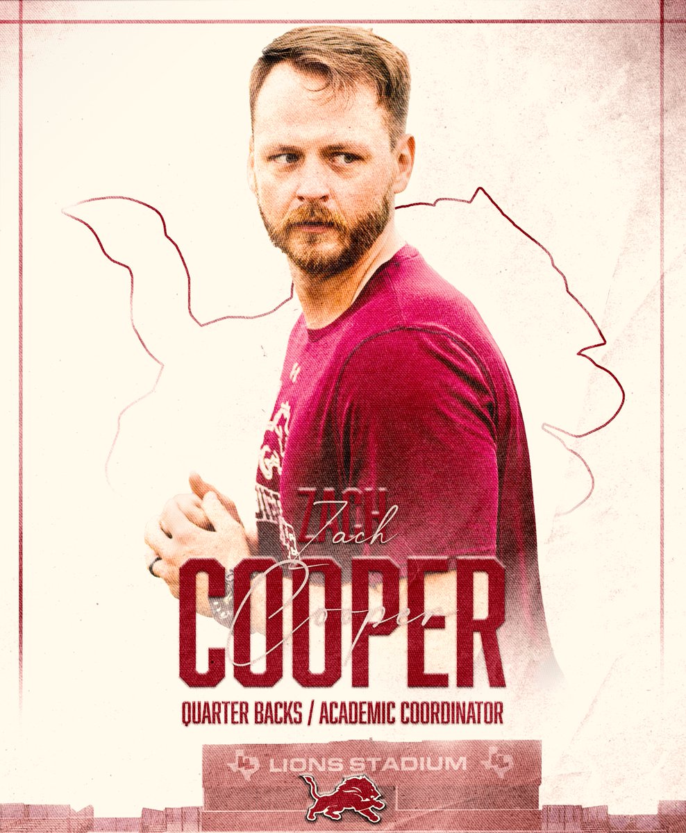 𝐌𝐞𝐞𝐭 𝐓𝐡𝐞 𝐂𝐨𝐚𝐜𝐡𝐞𝐬        

Assistant 

Coach Cooper, a Katy native and Texas State graduate, has coached in Lockhart for eight years. Has led district-winning football teams and a strong pole vault program, passionately supporting student-athletes and the community.