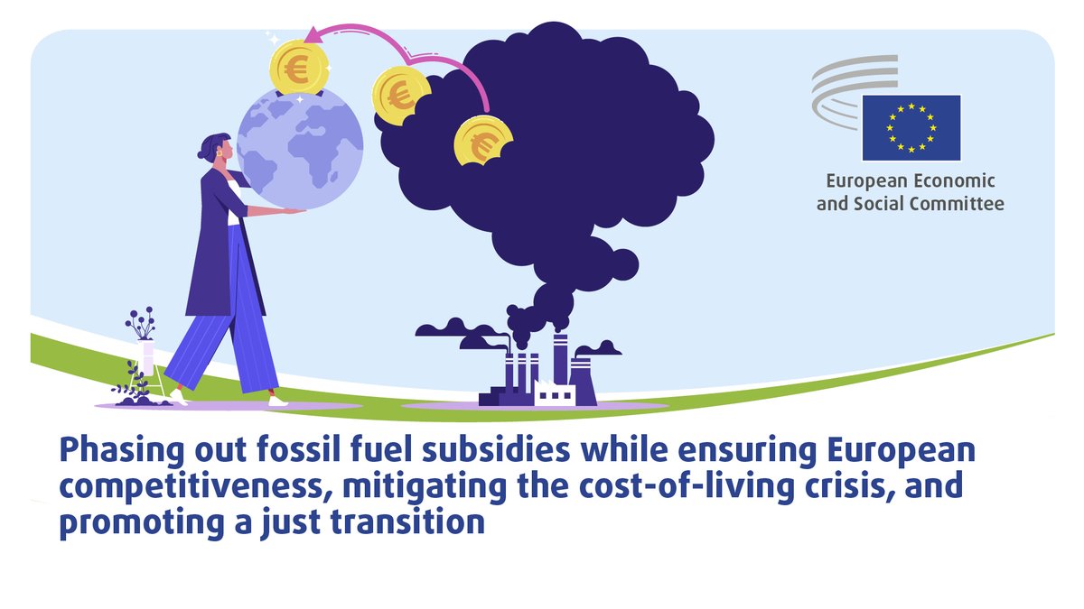 EESC Sustainable Development_nat-eesc.bsky.social (@eesc_nat) on Twitter photo 📢<a href="/EU_EESC/">European Economic and Social Committee</a> adopted an opinion on fossil-fuel subsidies phase-out w/these messages
🟢eliminate the most harmful fossil fuel subsidies FIRST
🟠need for EC to use instruments at its disposal
🟡ensure true civil&social dialogue to protect people&jobs
🔖Read: europa.eu/!nW4qjh 📢<a href="/EU_EESC/">European Economic and Social Committee</a> adopted an opinion on fossil-fuel subsidies phase-out w/these messages
🟢eliminate the most harmful fossil fuel subsidies FIRST
🟠need for EC to use instruments at its disposal
🟡ensure true civil&social dialogue to protect people&jobs
🔖Read: europa.eu/!nW4qjh