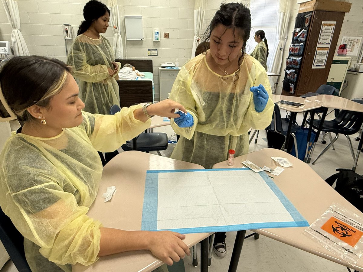 Rowe HOSA 7359 (@hosanerd) on Twitter photo Rowe Clinical students working on collecting blood using capillary method to check for anemia on Tuesday .. #HealthcareHeroesInTraining <a href="/Rowe006/">Warrior Nation</a> <a href="/McAllenISDCTE/">McAllen ISD CTE</a> Rowe Clinical students working on collecting blood using capillary method to check for anemia on Tuesday .. #HealthcareHeroesInTraining <a href="/Rowe006/">Warrior Nation</a> <a href="/McAllenISDCTE/">McAllen ISD CTE</a>
