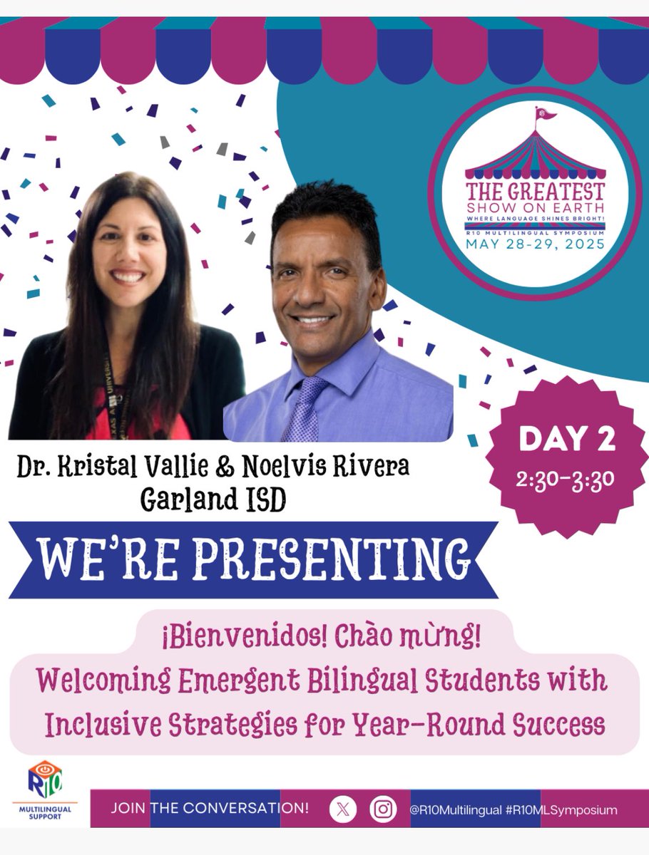 Dr. KE Vallie (@kevallie_read6) on Twitter photo We are excited to represent Garland ISD & Multilingual programs at Region 10 this month! Join us! <a href="/gisdnews/">Garland ISD</a> <a href="/GISD4EBs/">GISD Multilingual Programs</a> <a href="/Region10ESC/">Region 10 ESC</a> We are excited to represent Garland ISD & Multilingual programs at Region 10 this month! Join us! <a href="/gisdnews/">Garland ISD</a> <a href="/GISD4EBs/">GISD Multilingual Programs</a> <a href="/Region10ESC/">Region 10 ESC</a>