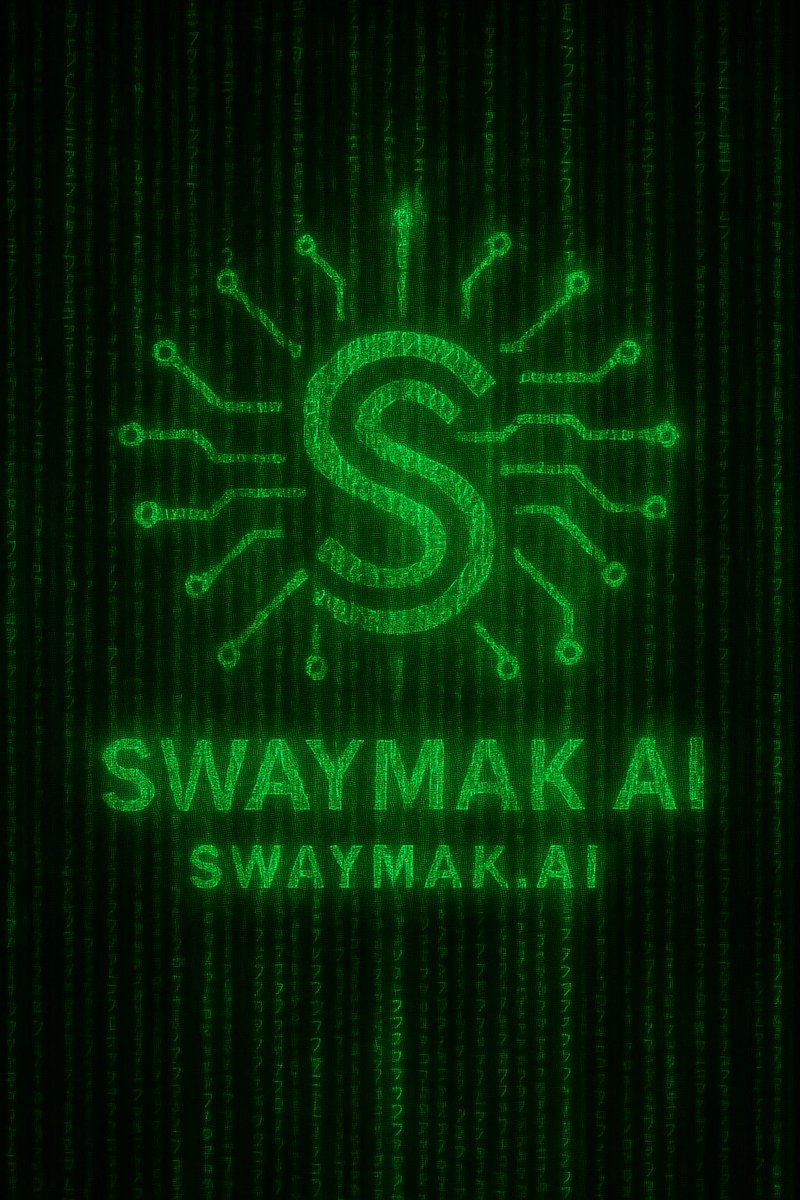SwaymaKdotAI's tweet image. 🚀 SWAYMAK AI: Business Hacks Unlocked! 💾
More leads? ✅ Outsmart rivals? ✅ Boring spreadsheets? Gold! ✅ AI wizardry for success. Tell your workload to chill! ☕ SWAYMAK.AI – Rewrite success! Credit: @umesh_ai #AIRevolution #BusinessHacks