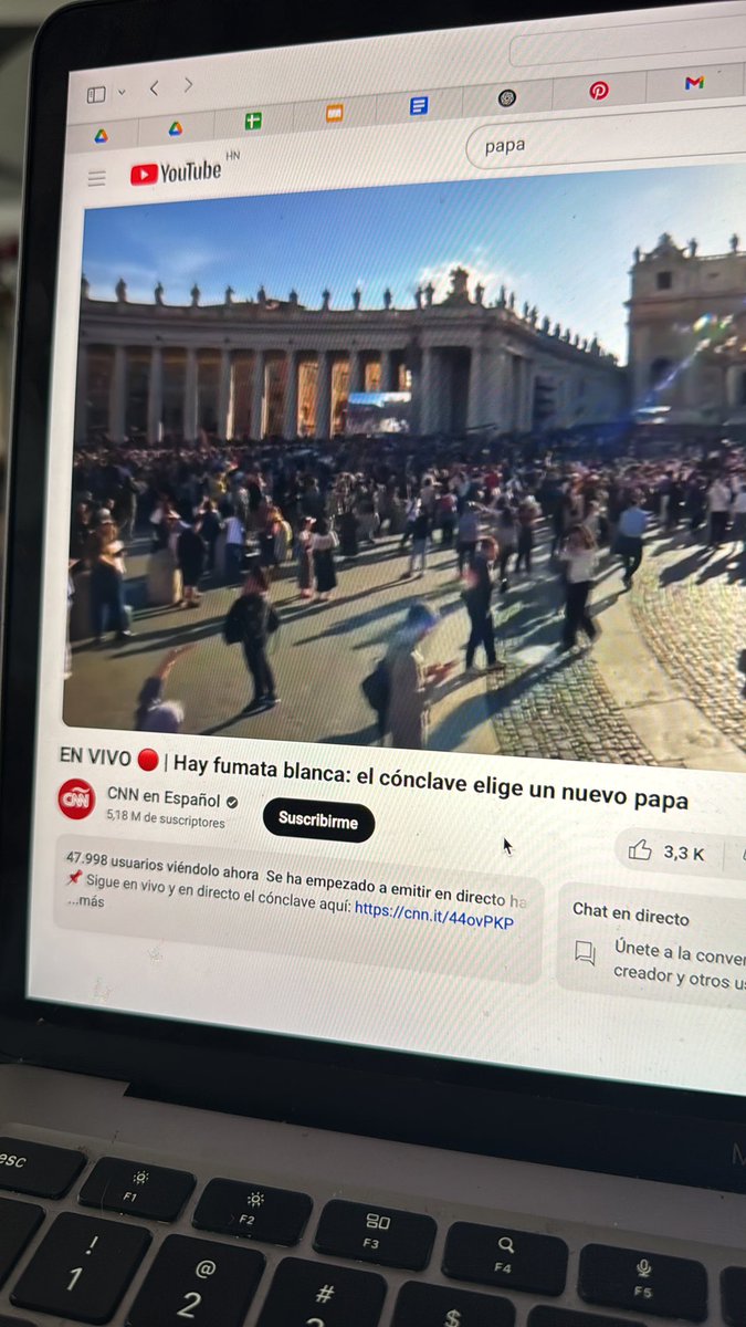 Tenemos nuevo papa 🙏🏼🙌🏻