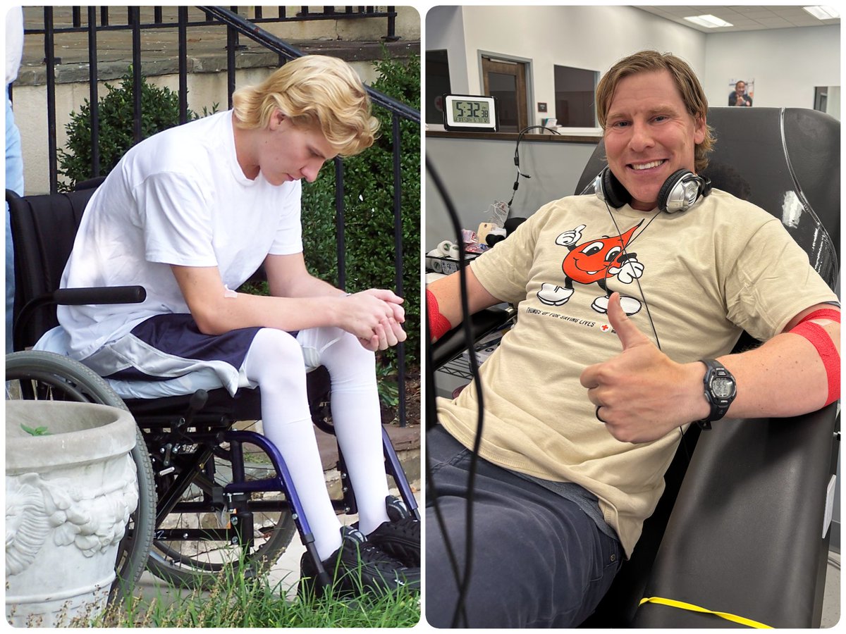 May is Trauma Awareness month, and as a former trauma patient, I celebrated by donating platelets. I thought about the #RedCross donors who saved my life, as well as the patients I’ve helped with my donations. What a journey it's been &amp; I'm grateful ❤️
<a href="/RedCross/">American Red Cross</a> #TraumaMonth