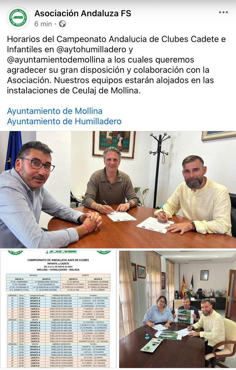 Asociacion Andaluza Futbol Sala (@andaluza_aafs) on Twitter photo 