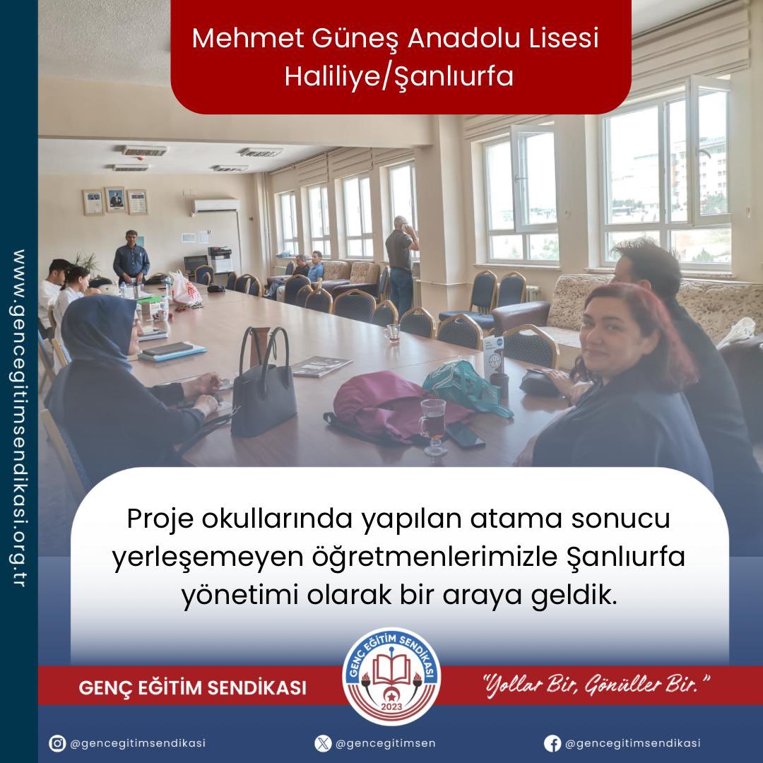 📍 ŞANLIURFA/HALİLİYE 

#hak 
#hukuk 
#ADALET 
#SiyasetsizSendika
#Atama 
#projeokulları