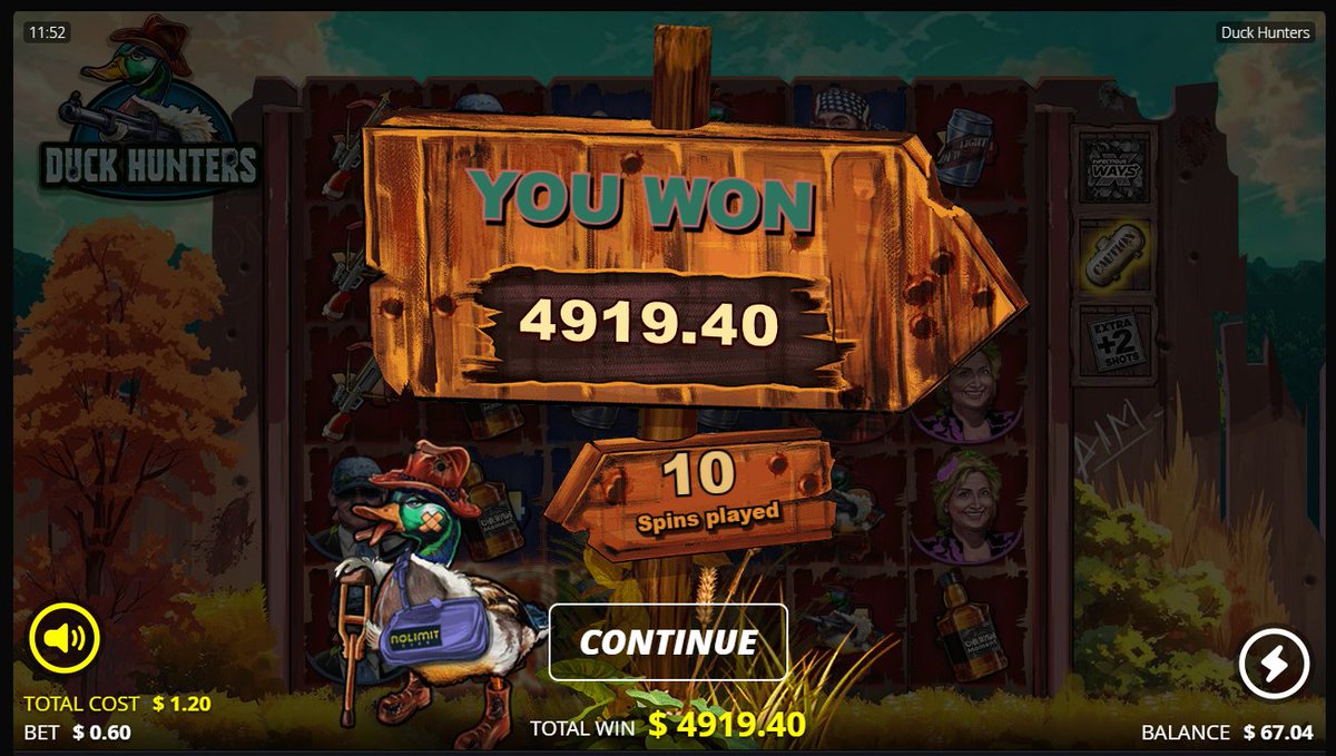 Duck Hunters might be my new favorite slot! <a href="/shufflecom/">Shuffle.com</a>  8200x 🔥🔥🔥🔥🔥