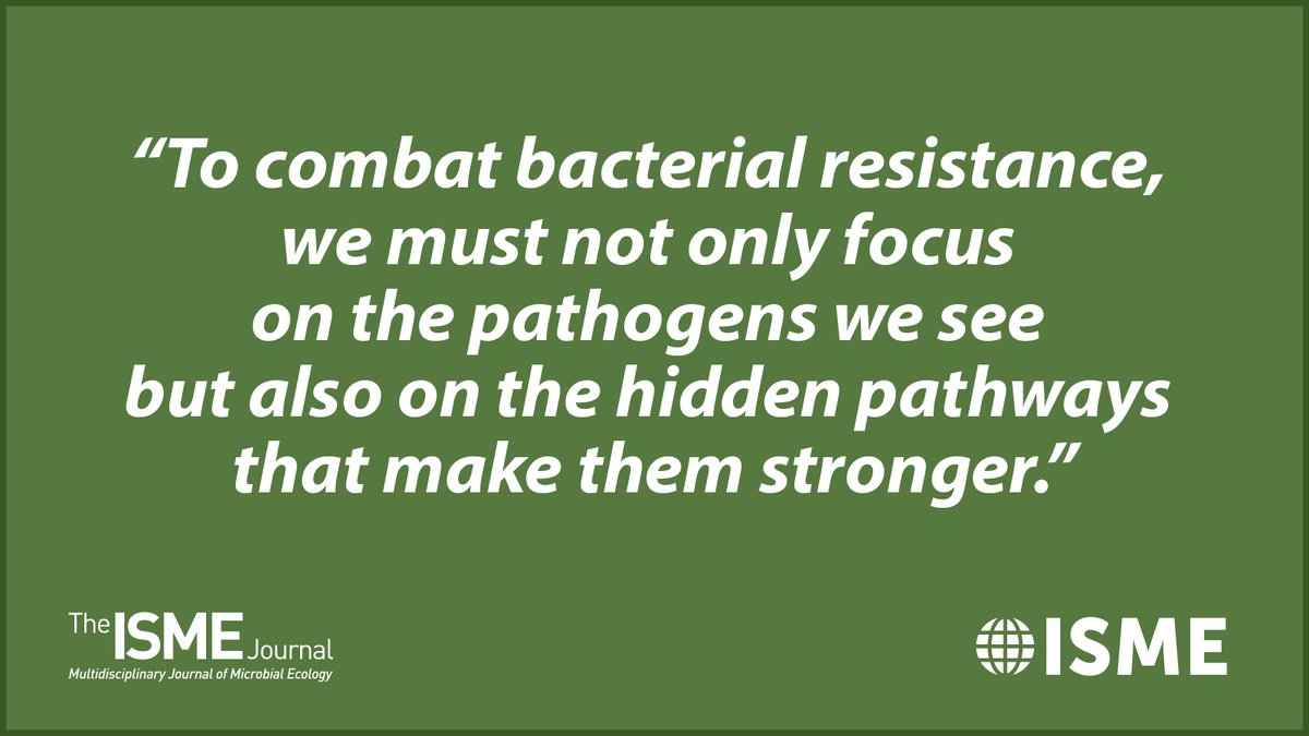 ISME - International Society for Microbial Ecology (@isme_microbes) on Twitter photo Read The ISME Journal Best Paper "Inter-Plasmid Gene Transfer Fuels AMR in Pathogens" by Xialong Wang et al.
šisme-microbes.org/inter-plasmid-ā¦
<a href="/gjhua316/">Jianhua Guo</a> ; <a href="/loong0531/">Xiaolong WANG</a> ; <a href="/UQ_News/">UQ News</a>
#MicrobialEcology #microbes Read The ISME Journal Best Paper "Inter-Plasmid Gene Transfer Fuels AMR in Pathogens" by Xialong Wang et al.
šisme-microbes.org/inter-plasmid-ā¦
<a href="/gjhua316/">Jianhua Guo</a> ; <a href="/loong0531/">Xiaolong WANG</a> ; <a href="/UQ_News/">UQ News</a>
#MicrobialEcology #microbes