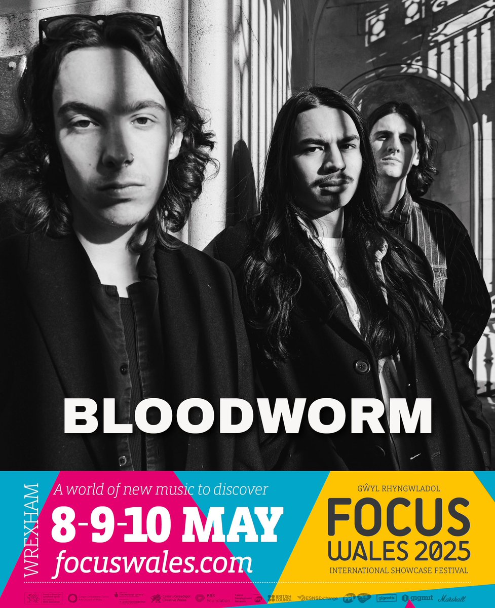 Tomorrow we’re heading to Wrexham to play <a href="/FocusWales/">FOCUS Wales</a> 🏴󠁧󠁢󠁷󠁬󠁳󠁿

We’ll be playing at the Parish at 9.15pm.