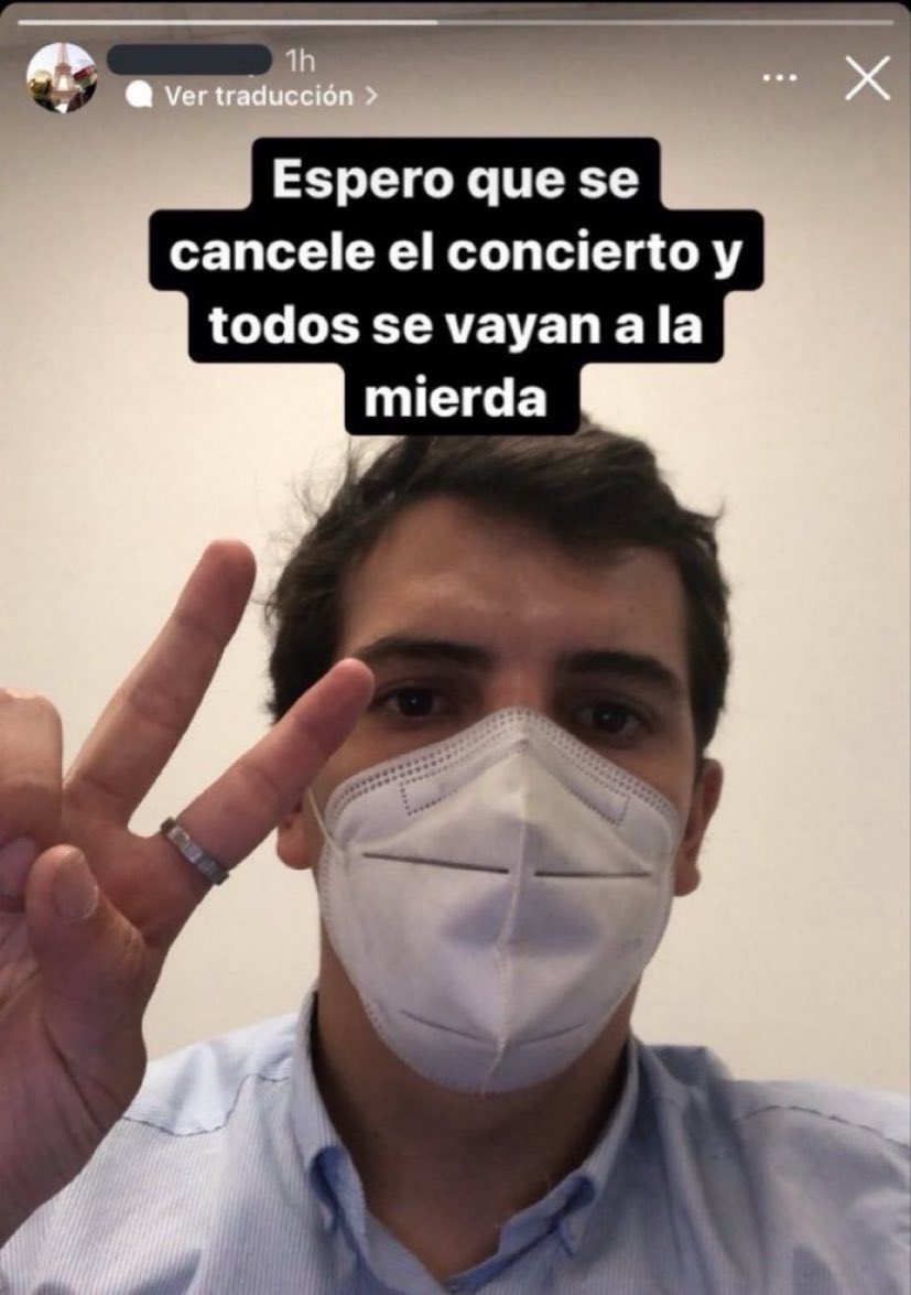 Yo después de no conseguir entradas para morat