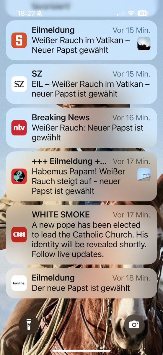 Habemus Papam … hoffentlich ist es Kardinal Pizzaballa geworden
