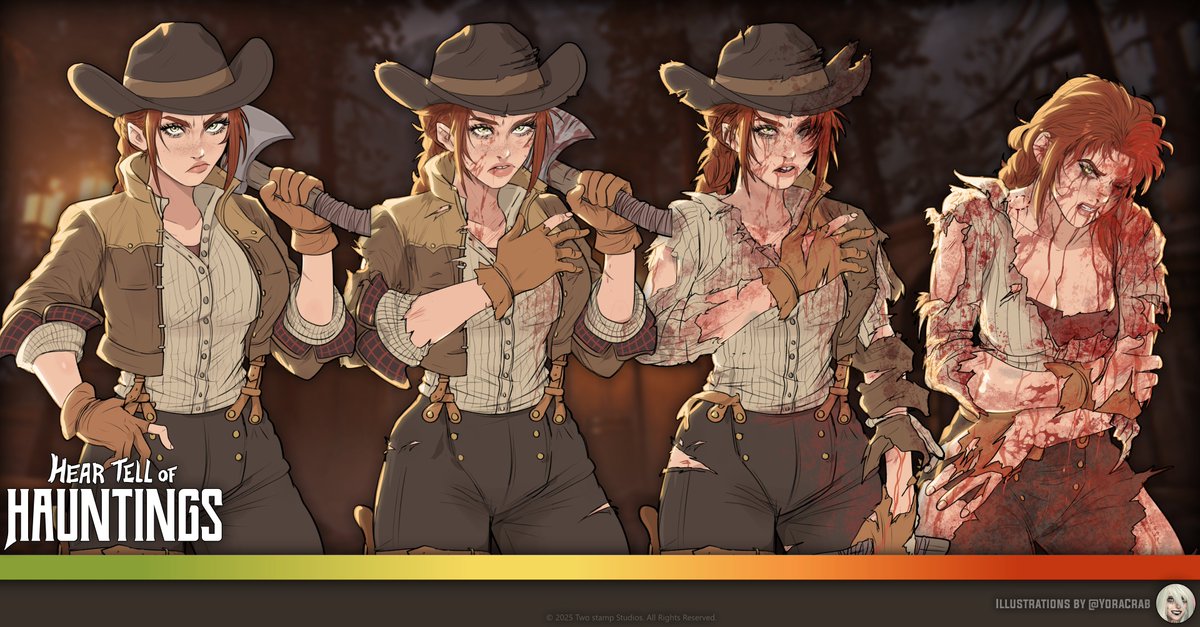 Sean Gause π₯ (@sean_gause) on Twitter photo Some beautiful illustrations by <a href="/yoracrab/">π¦ YORA π¦</a>, used in the in-game UI to reflect Adelaide's health status :) Some beautiful illustrations by <a href="/yoracrab/">π¦ YORA π¦</a>, used in the in-game UI to reflect Adelaide's health status :)
