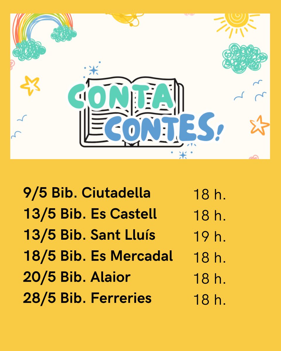 Bibliomenorca tweet media