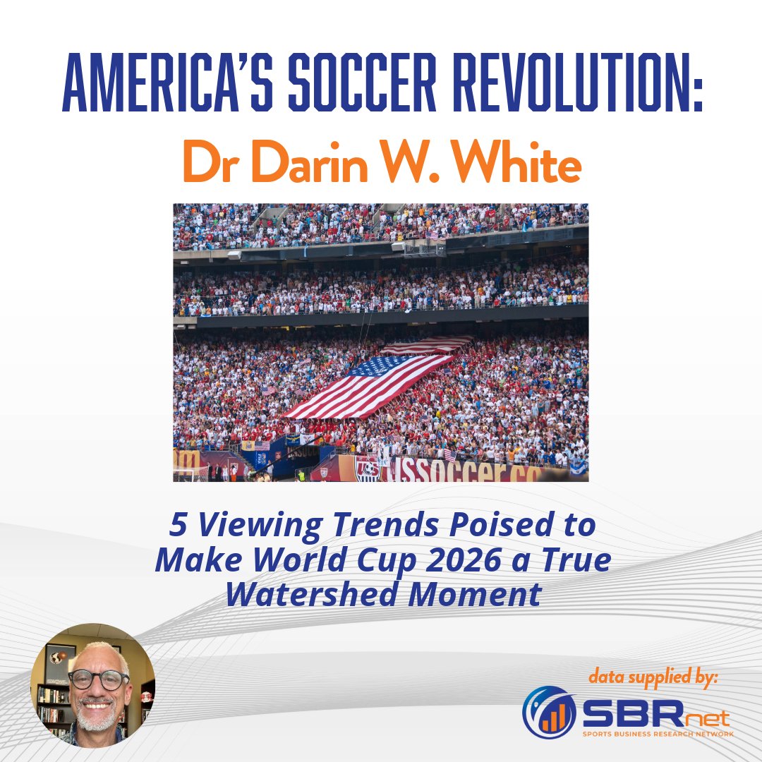 Professor Darin W. White of Samford University uses SBRnet’s Sports Fandom Survey to reveal how soccer has embedded itself in the U.S. sports landscape.

Read it here:
sportsmarketanalytics.com/Newsstand/Feat…