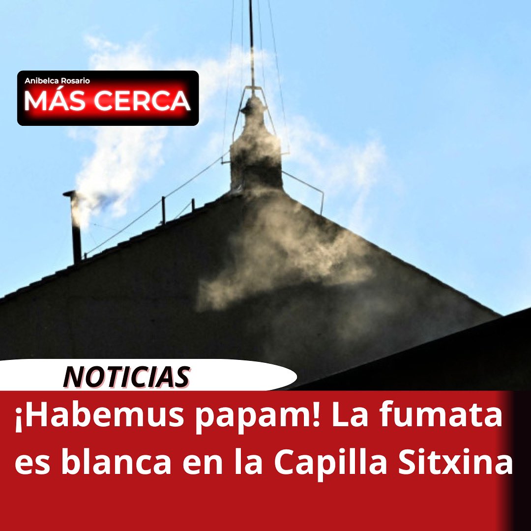 El humo es blanco, hay papa: los cardenales reunidos en la Capilla Sixtina llegaron este jueves a un acuerdo sobre quién será el próximo líder espiritual de 1.400 millones de católicos en el mundo.