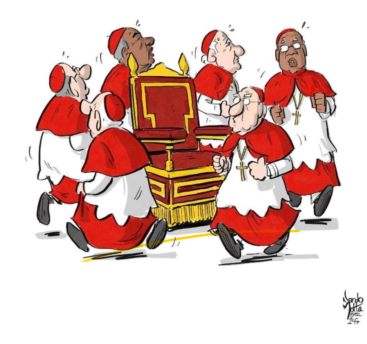 omarsalgado_'s tweet photo. Habemus Papa https://t.co/1vr8kEqYWV