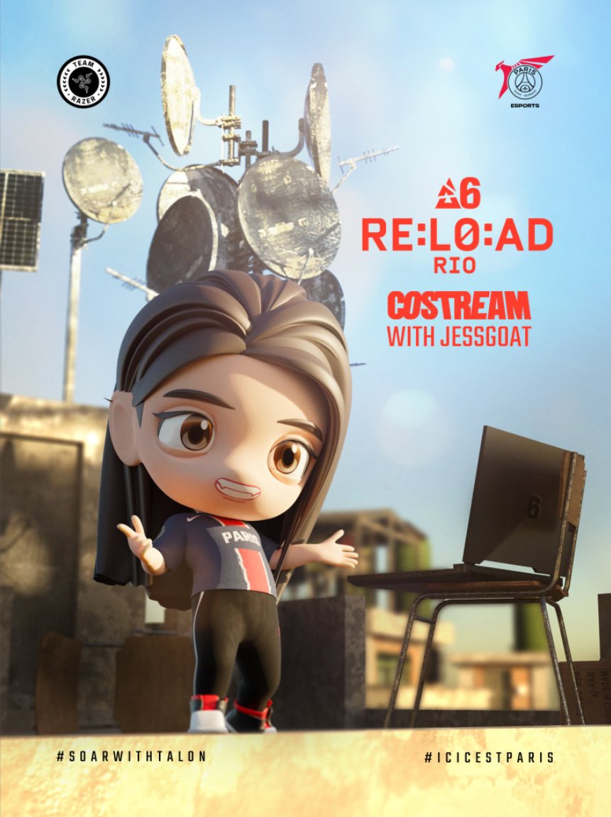 Catch our very own <a href="/JessGOAT/">Jess🐐 is 🔴LIVE with charm</a> costreaming all the Rio RE:LO:AD action starting on May 10! 🐐