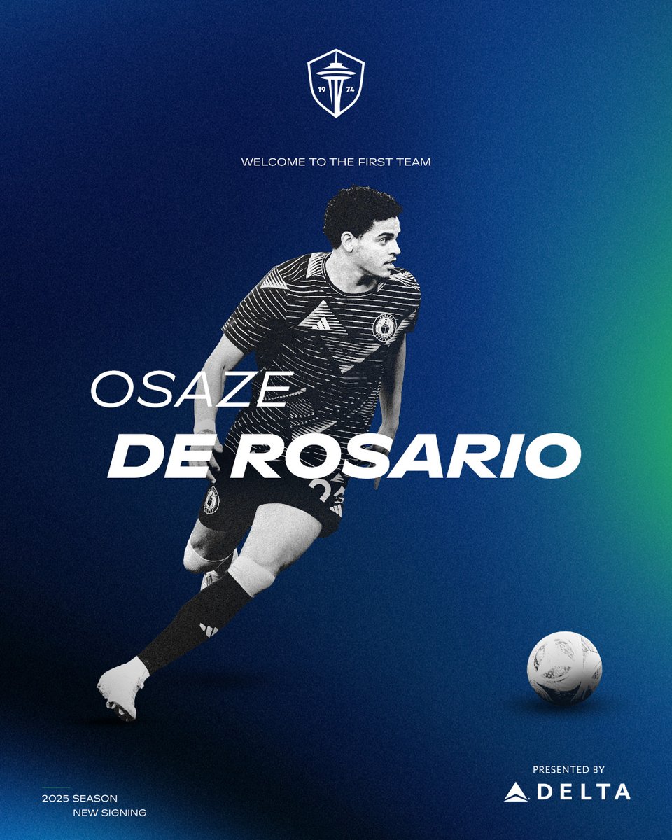 NEWS | We have signed forward Osaze De Rosario to a First Team contract.

Congratulations, De Ro! 💚

READ ➡️ sndrs.com/dtfhr06v

<a href="/Delta/">Delta</a> | <a href="/MLS/">Major League Soccer</a>