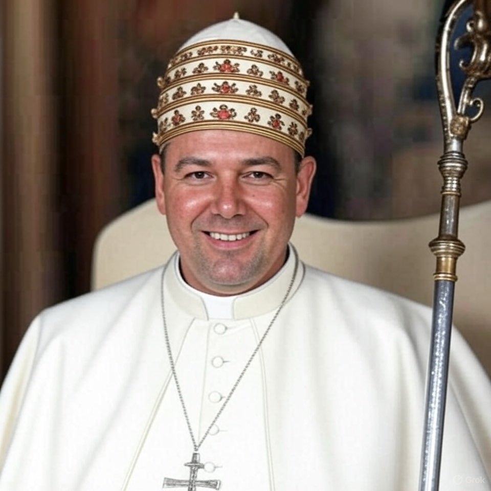 BREAKING: Local Fake Pastor Named Pope

HAMCO—In a stunner, the Catholic conclave prepared to announce Thursday that former local fake pastor, turned Lite Gov., Micah Beckwith has been chosen as Pope. He will serve as Pope Ignoramus I. #CarmelIN #Indy #Indiana #Pope