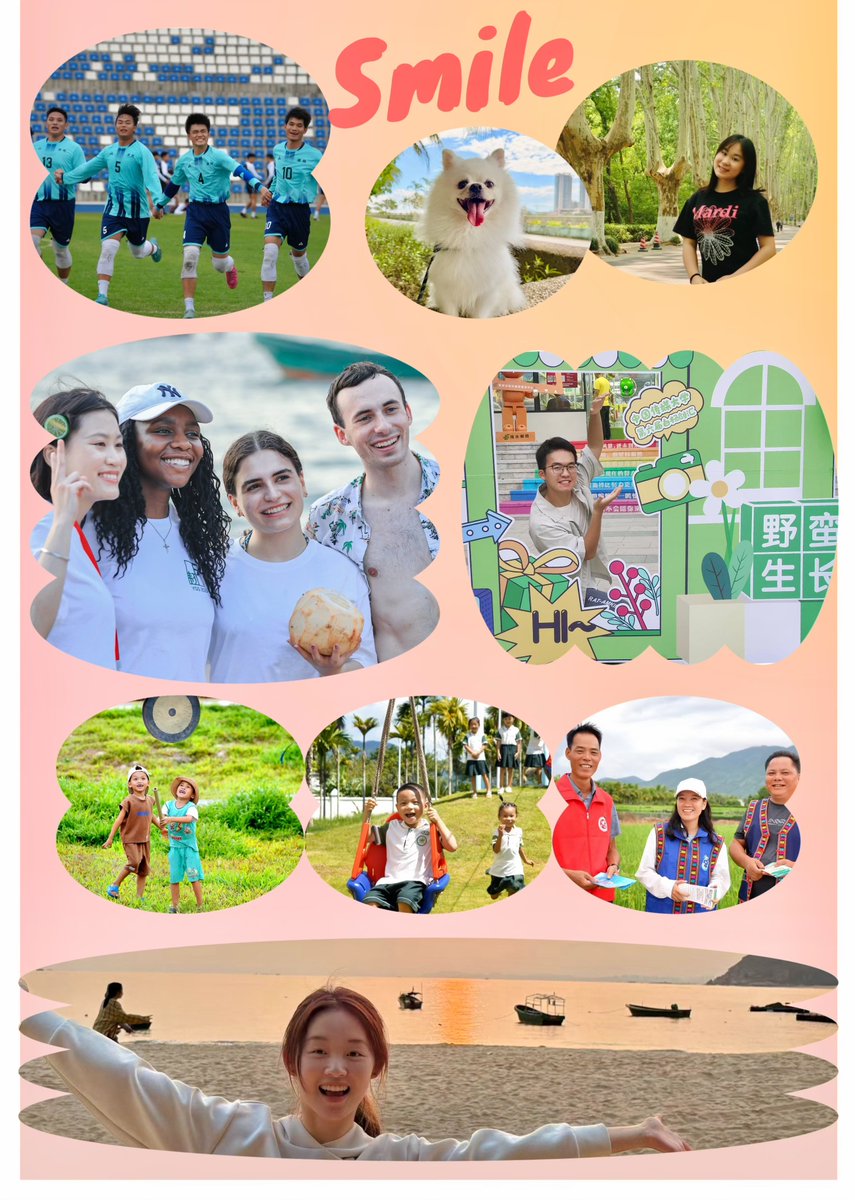 Lingshui_Lian's tweet photo. 🌍World Smile Day | When #Lingshui's Sea Breeze Meets Your Smile😊
May 8 marks World Smile Day – smiles speak a universal language.
Let your smile connect the world and embrace your confidence and sparkle in this moment.✨
#WorldSmileDay #Smile #OverseasStudyInHainan https://t.co/uwgCDKmUHG