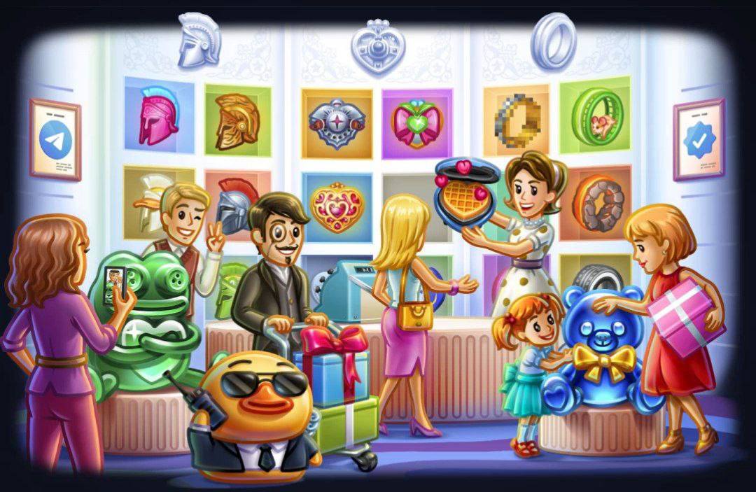 CRYPTO_HOLE1402's tweet image. Exciting! Telegram&apos;s new update includes a bunch of gift improvements and most importantly, an Official Gift Market! Get ready for a major upgrade in gift-giving experience! 🎁✨ #TelegramUpdate #GiftMarket🛒