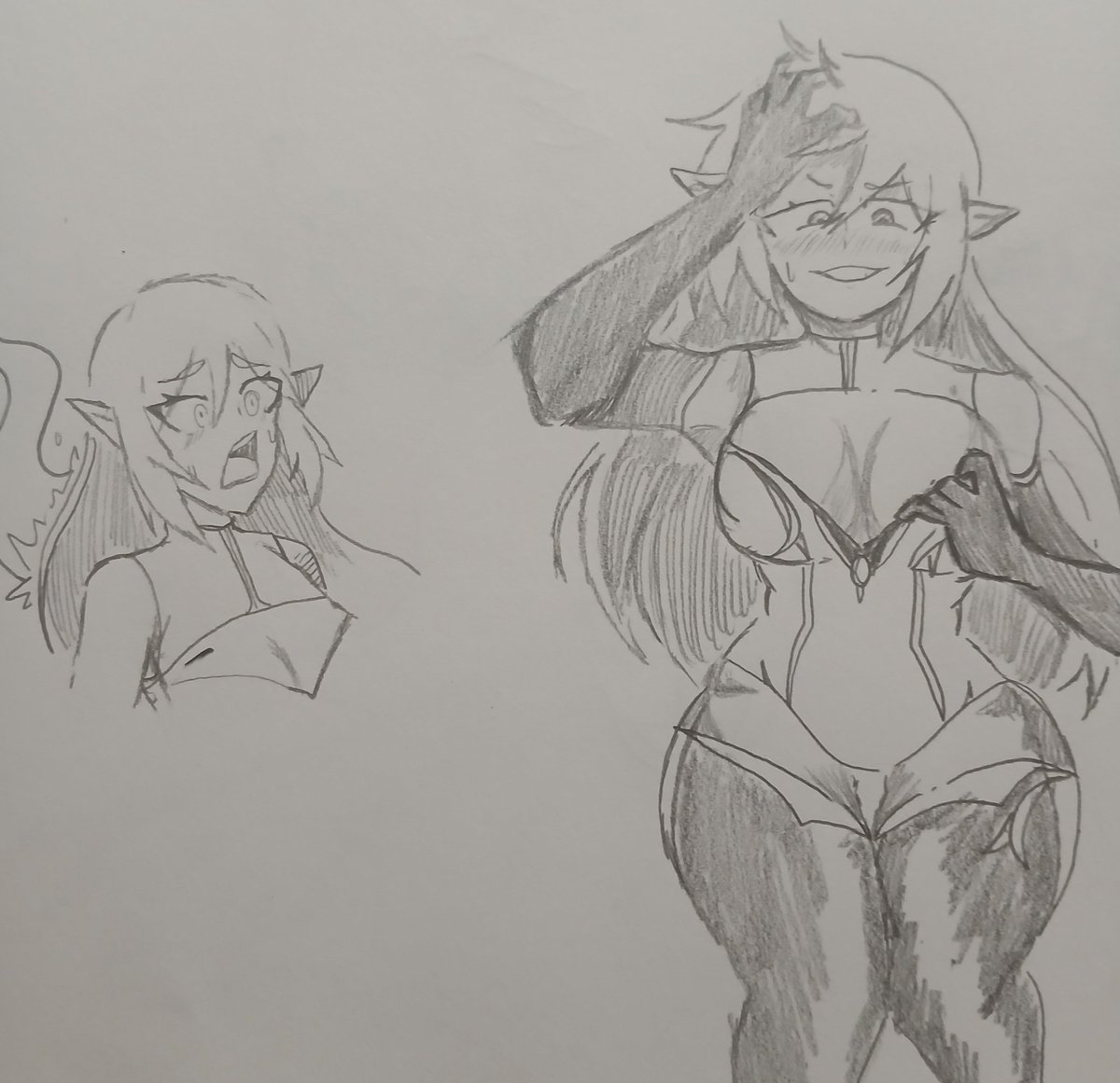 May I Borrow Your Body? #3 
Ya knownfrom Friren to Marcielle to all other fictional Elfs, DenDens feels just right~ All this hair might get in the way but im sure to have a blast in here~