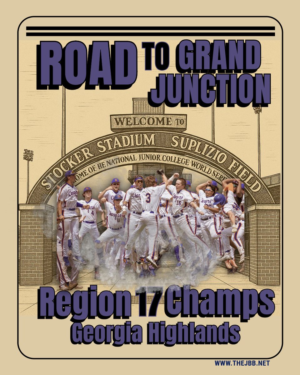 And <a href="/GHCBaseball/">GHC Baseball</a> wins the Region 17 Championship 17-10 over Gordon State 
Punching their ticket to the Appalachian District Championship
