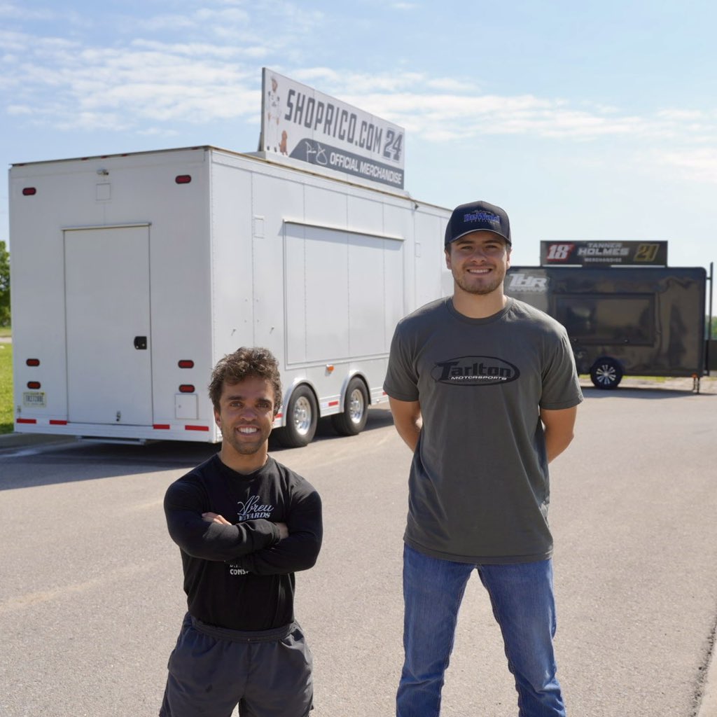 MEET-N-GREET!

The Rico Abreu &amp; Tanner Holmes merchandise trailers will be open today from 4-6pm at Hampton Inn Northwest, Wichita, Kansas.

We look forward to seeing all race fans!

Address:
10047 W 29th St N
Wichita, KS  67205
United States