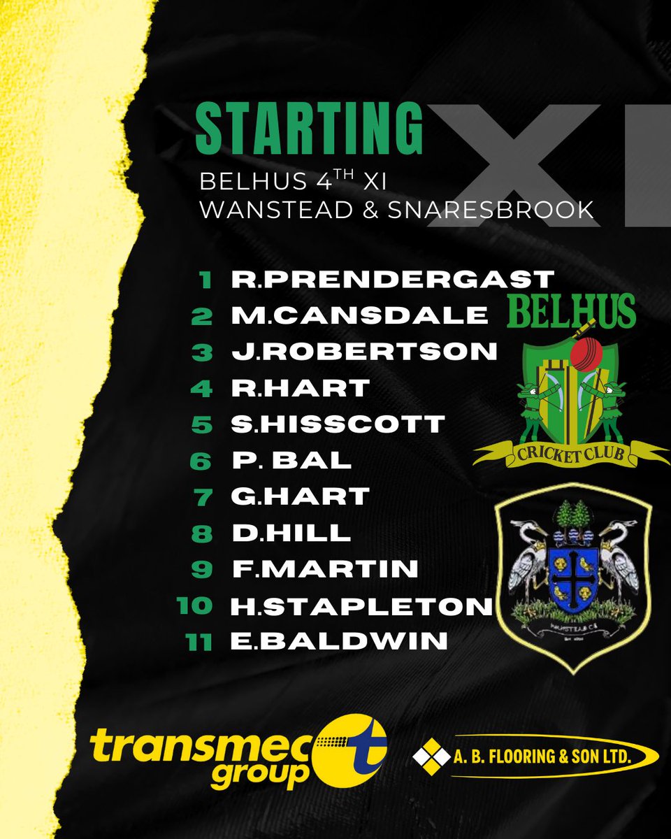 1st games of the season! Good luck to all our teams 👊🏏