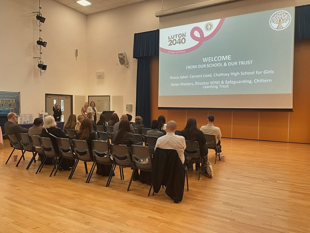 CHSG Careers (@chsg_careers) on Twitter photo <a href="/Challney_Girls/">Challney Girls</a> hosted our first Inclusive Employer Event yesterday. Highlights included a reverse skills fair, inspiring talks, & employer training. Huge thanks to all who made it possible—especially Jo Campion <a href="/lutoncouncil/">Luton Council</a> & to Helen Masters <a href="/ChilternLT/">Chiltern Learning Trust</a> for opening the event. <a href="/Challney_Girls/">Challney Girls</a> hosted our first Inclusive Employer Event yesterday. Highlights included a reverse skills fair, inspiring talks, & employer training. Huge thanks to all who made it possible—especially Jo Campion <a href="/lutoncouncil/">Luton Council</a> & to Helen Masters <a href="/ChilternLT/">Chiltern Learning Trust</a> for opening the event.