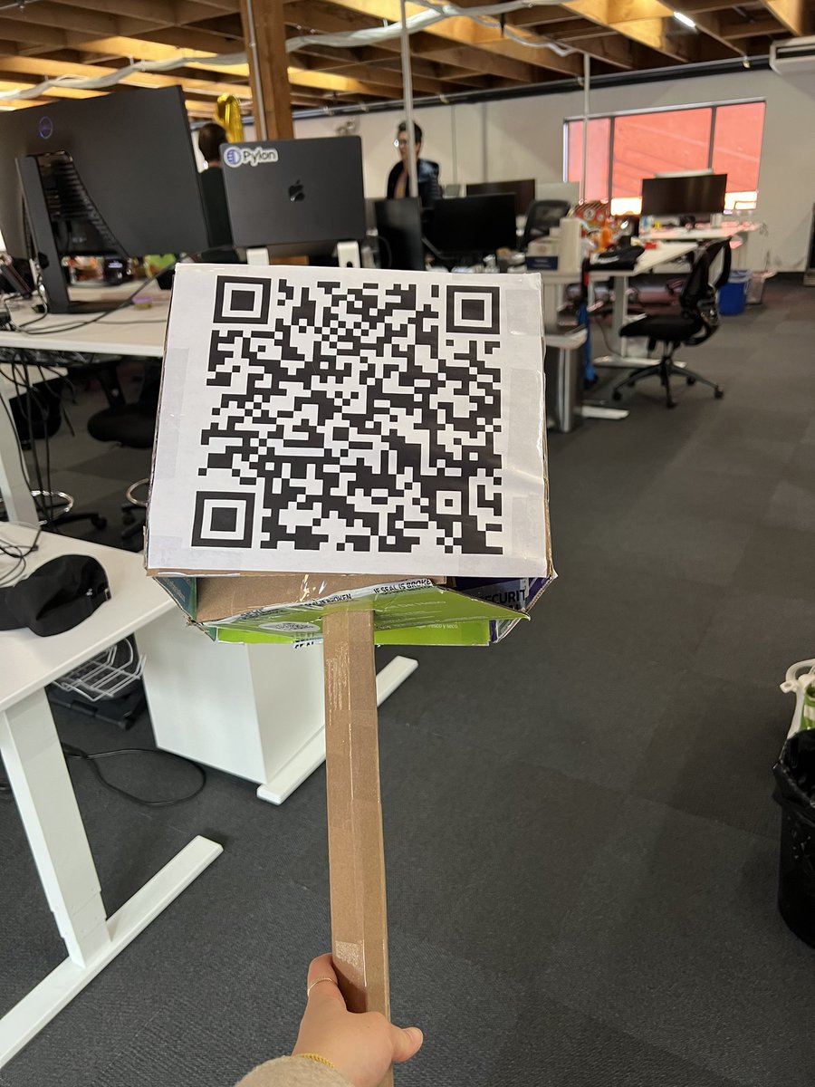 Walked through config and stripe sessions on my way to work with this bad boy. Got many stares, some smiles, no demos booked 😔

It’s not too late though scan if you’re interested