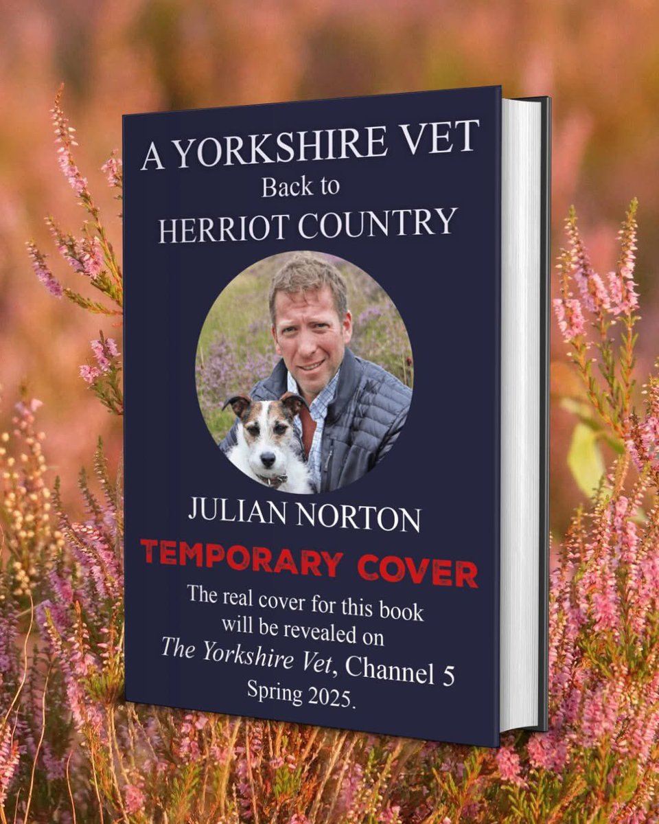 Great Northern Books (@gnbooksuk) on Twitter photo 🚨 Special News Alert 🚨
Tune into <a href="/channel5_tv/">Channel 5</a> tonight at 8pm for <a href="/theyorkshirevet/">The Yorkshire Vet</a> will reveal Julian Norton's new book cover designed by award winning artist <a href="/lucypittawayart/">Lucy Pittaway</a>
#juliannorton #newbook #newbookrelease #CoverReveal 🚨 Special News Alert 🚨
Tune into <a href="/channel5_tv/">Channel 5</a> tonight at 8pm for <a href="/theyorkshirevet/">The Yorkshire Vet</a> will reveal Julian Norton's new book cover designed by award winning artist <a href="/lucypittawayart/">Lucy Pittaway</a>
#juliannorton #newbook #newbookrelease #CoverReveal