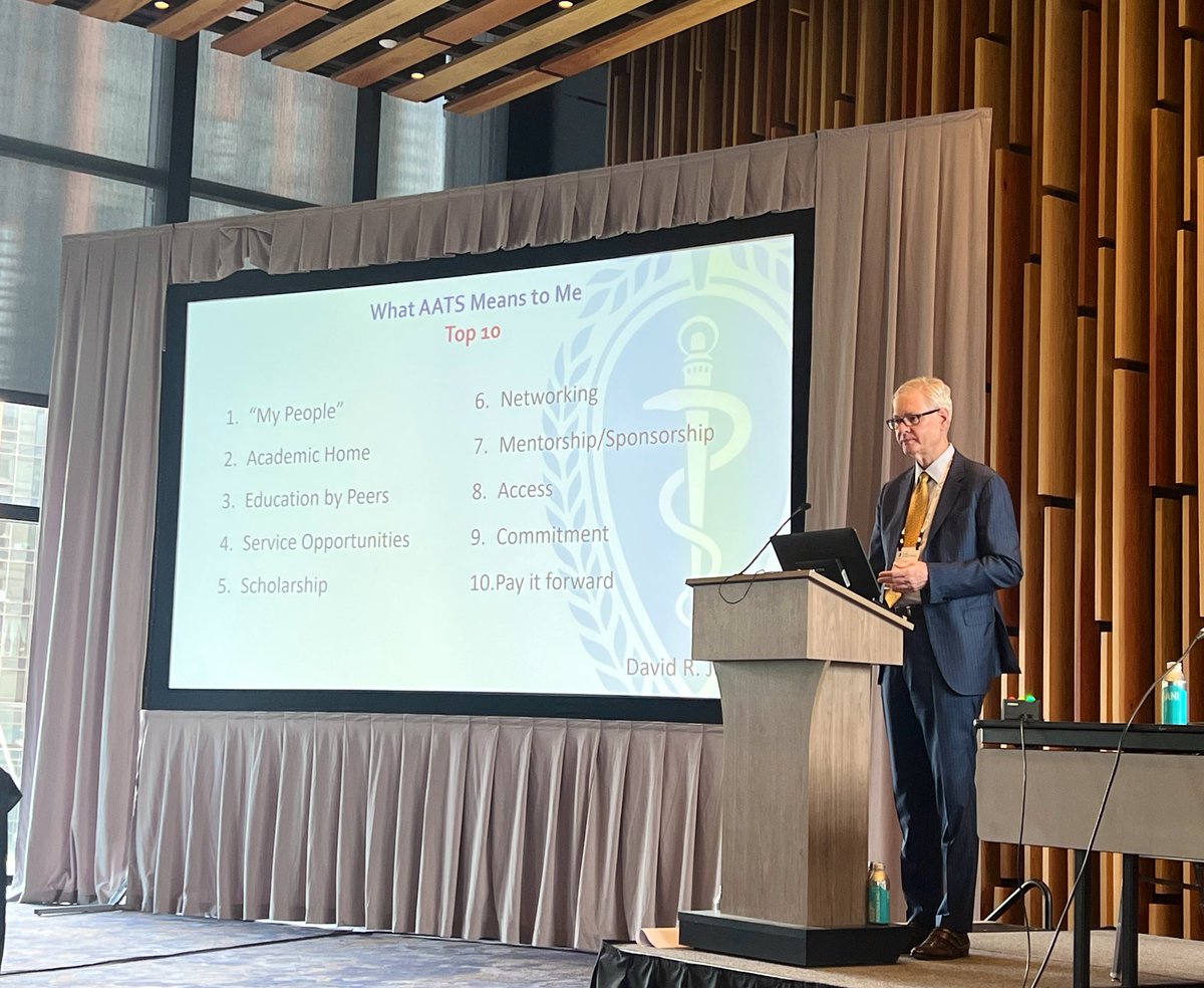 rohanmeda99's tweet image. Honored to attend #AATS25 @AATSHQ as a Member for a Day! Grateful for this scholarship to deepen my understanding of🫀🫁 surgery and connect with leaders in the field.
Special thank you to Dr. @Arghami for his welcoming mentorship throughout the conference!