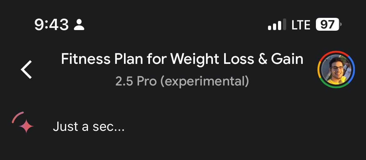 This is a general gemini advanced experience.