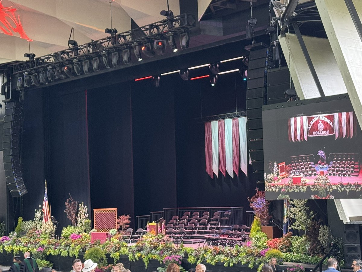 A wet but exciting commencement day for Albany Medical College! So happy for our MS and DPS graduates today!