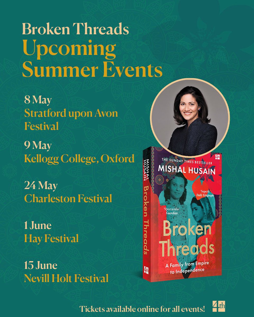 MishalHusain's tweet photo. All part of #brokenthreads ⬇️ https://t.co/8O3vvWToY0