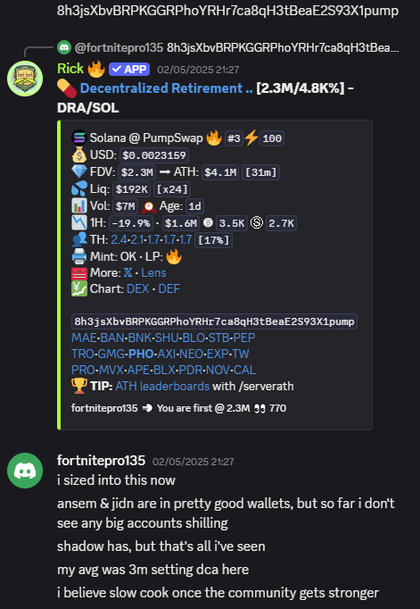 NFTUniversityx's tweet photo. Recent small cooks within a week:

$GRUG @ 90K --> 300K (3.3x)
$zb @ 70K --> 260K (3.7x)
$DRA @ 2.3M --> 7.6M (3.3x)
$GFCOIN @ 115K --> 800K (7x)

Join NFTU today!
https://t.co/U2y80Vi5HH