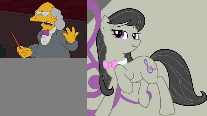 How did I never notice they have the same bowtie?