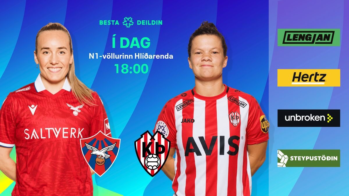 Þróttur heimsækir Val að Hlíðarenda í kvöld! 

📌 N1-völlurinn Hlíðarenda
⏲️ 18:00
⚽️ <a href="/Valurfotbolti/">ValurFotbolti</a> 🆚 <a href="/throtturrvk/">Þróttur</a> 
🎟️ Miðasala á stubb.is