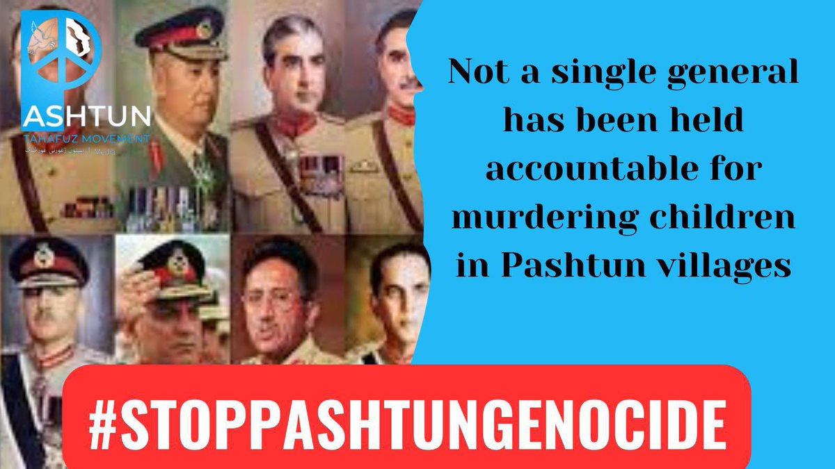ptm_usa's tweet image. 🚨 Pakistan is committing genocide against Pashtuns—systematically and with impunity.
Since 2003, over 80,000 Pashtuns have been killed in military operations under the guise of counterterrorism. Thousands have been forcibly disappeared, with bodies often dumped bearing signs of…