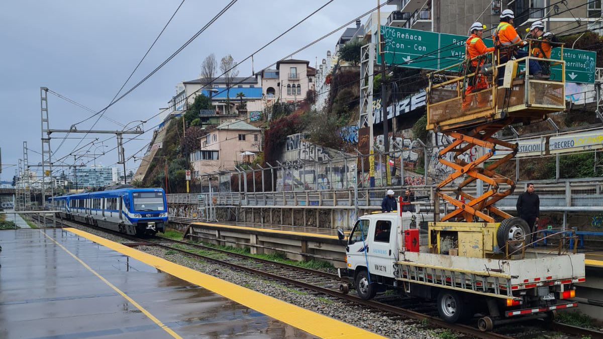 Tren Limache-Puerto tweet media