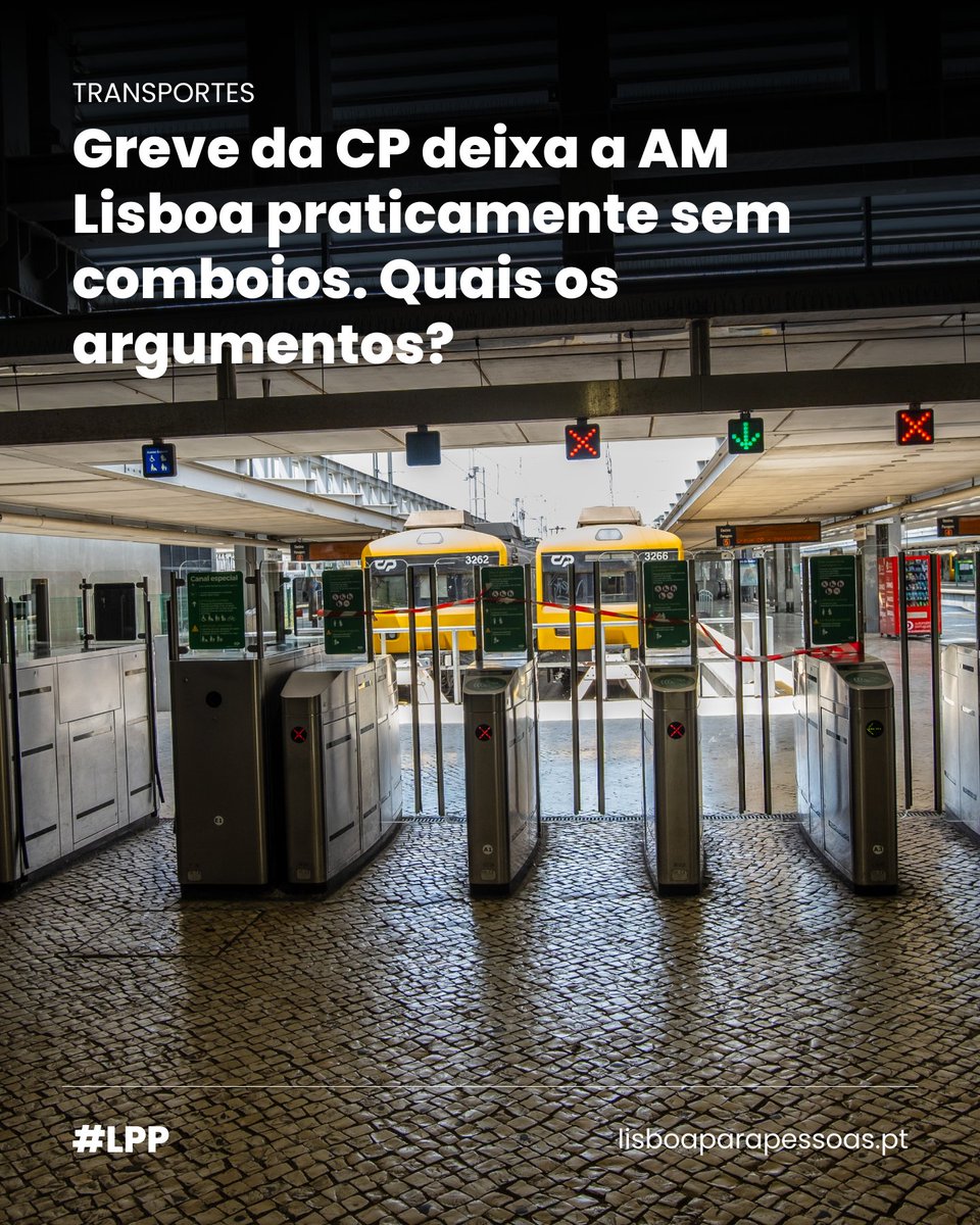 Uma das maiores greves da história recente da CP está a paralisar praticamente toda a circulação ferroviária na área metropolitana de Lisboa e no país. Convocada por mais de uma dezena de organizações sindicais, a greve não tem serviços mínimos e está a dificultar a vida a